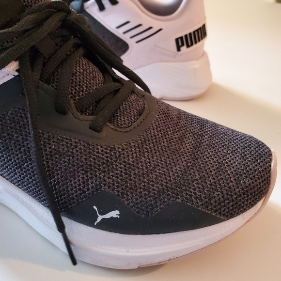 PUMA Disperse Running Shoes Grey/Black light Pink Size 9 - Picture 9 of 13